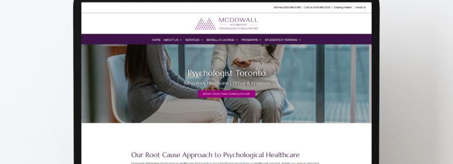 Psychologist Toronto McDowall Integrative Psychology Healthcare Cover Image