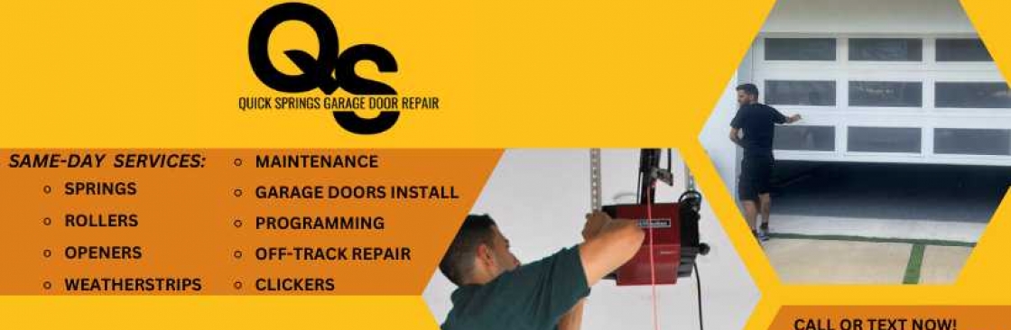 Quick Springs Garage Door Cover Image