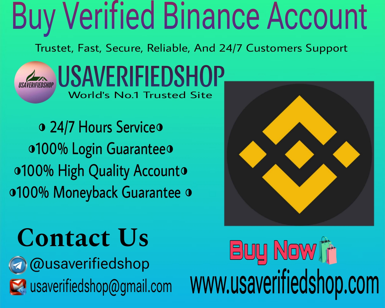 Buy Verified Binance Accounts-100% Safe & KYC Full Verified