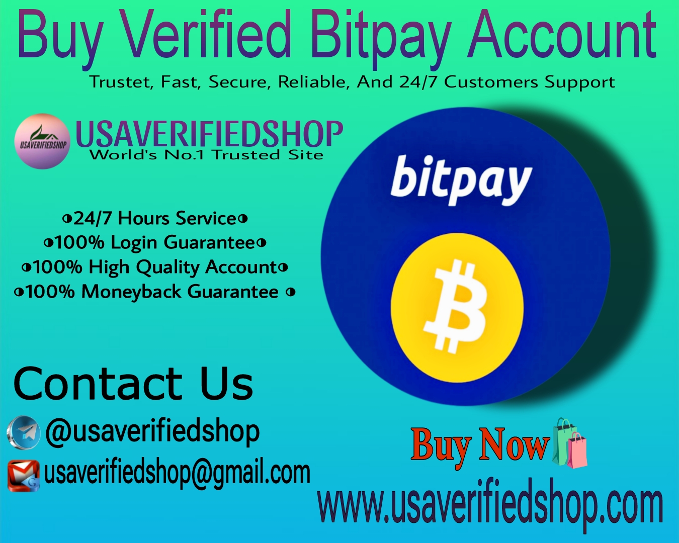 Buy Verified BitPay Accounts- 100% safe & Secure Account