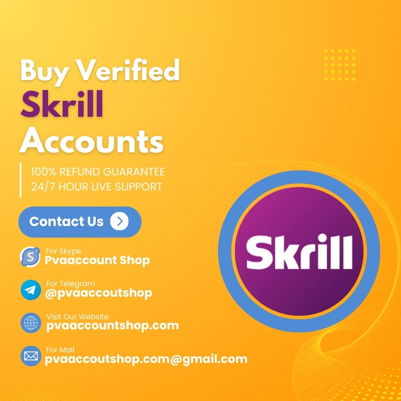 Buy Verified Skrill Accounts - 100% Trusted & Risk-Free 2025
